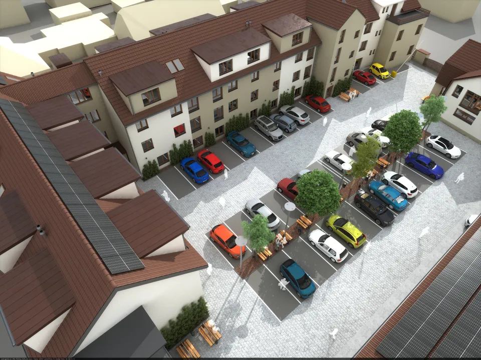 EKOCITY Písnice — denní pohled na areál
