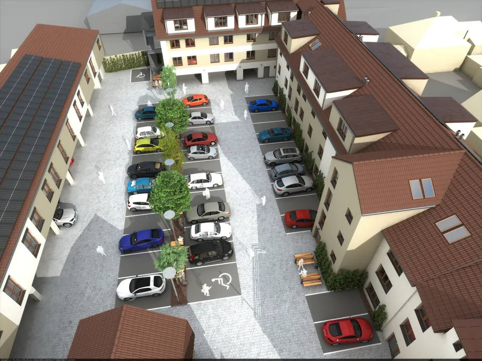 EKOCITY Písnice — denní pohled na areál